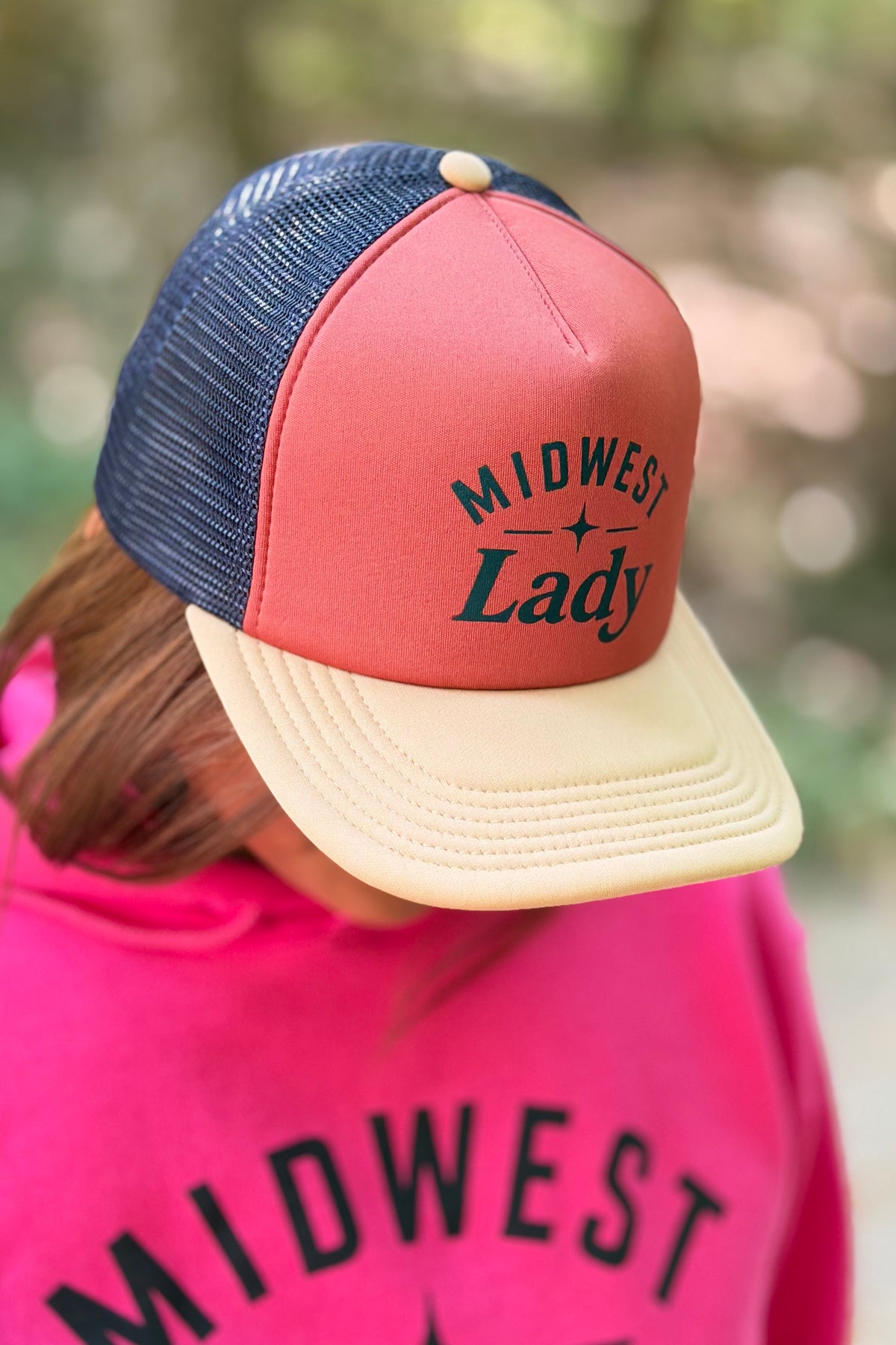 Midwest Lady Trucker Hat - Sienna