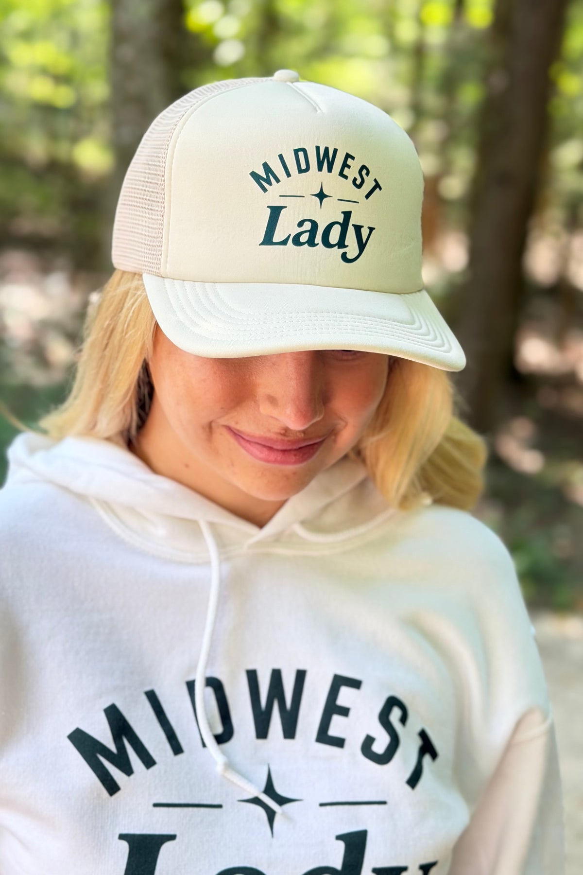 Midwest Lady Trucker Hat - Sand