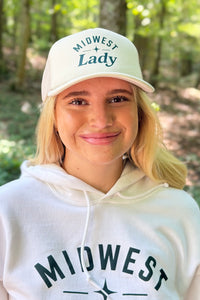 Midwest Lady Trucker Hat - Sand