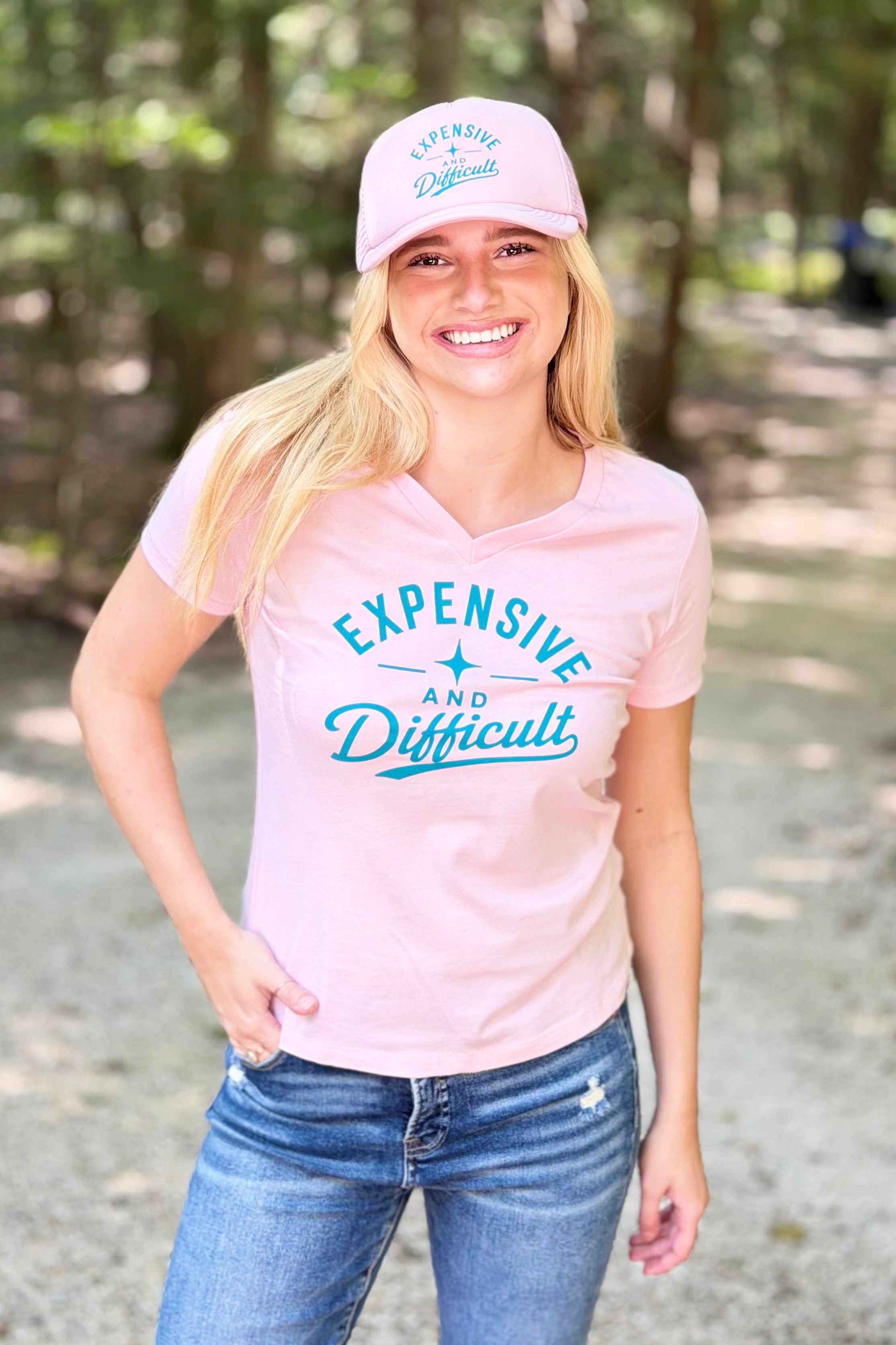 Expensive And Difficult Tee - Pink