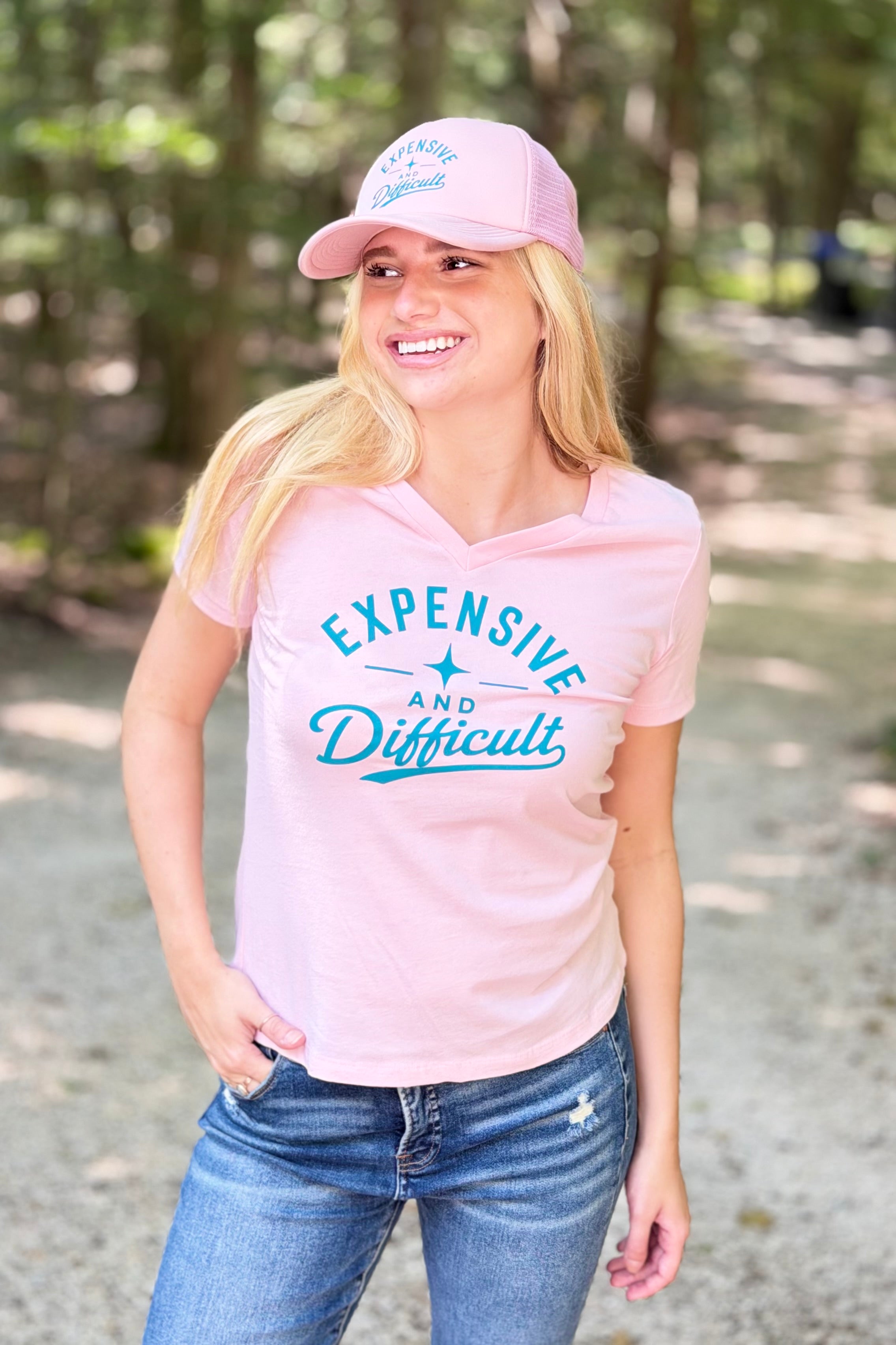 Expensive And Difficult Tee - Pink