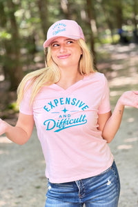 Expensive And Difficult Tee - Pink