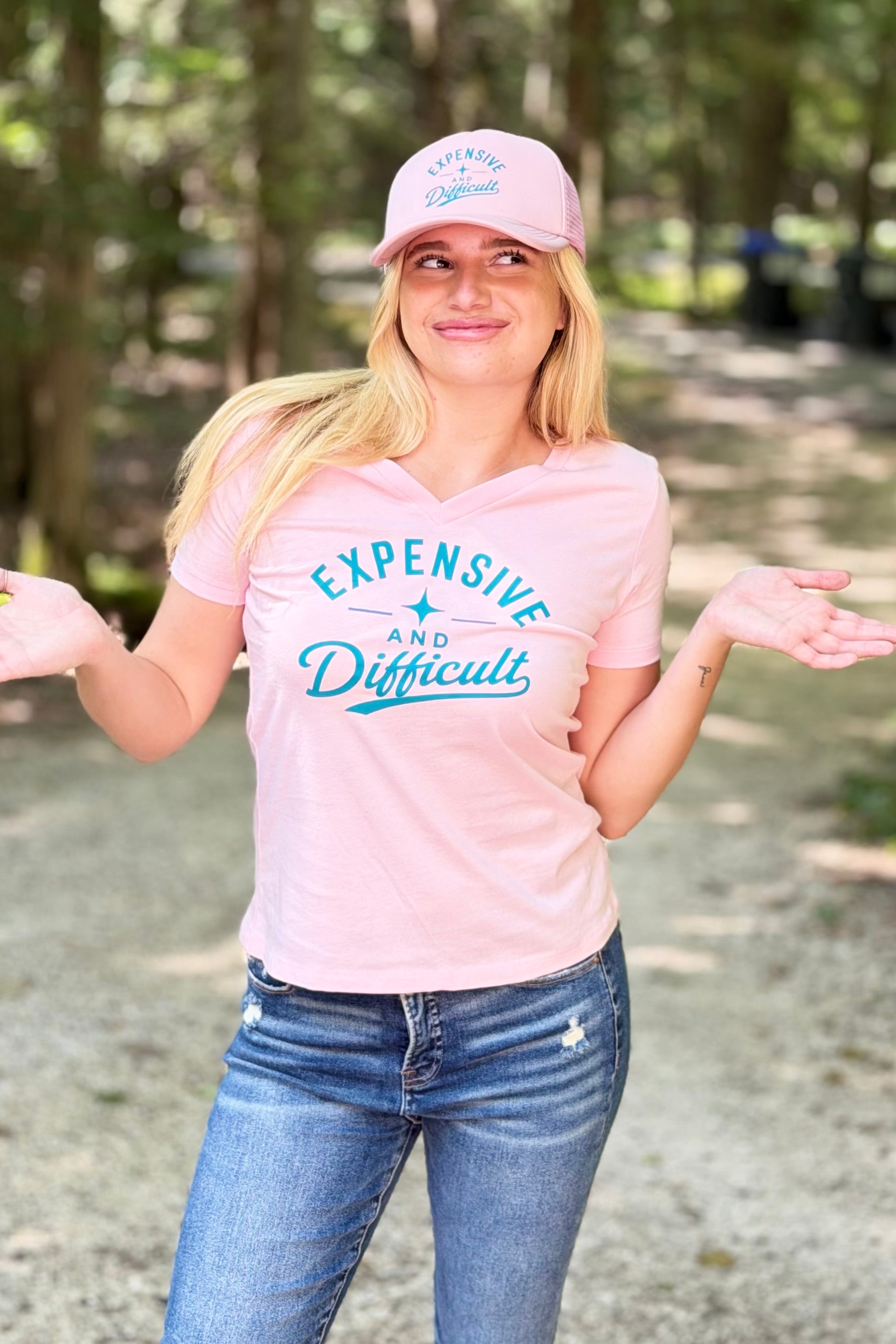 Expensive And Difficult Tee - Pink