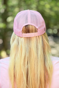 Expensive And Difficult Trucker Hat - Rose