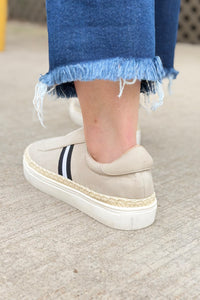 Marcus Slip On Platform Sneakers - Clay