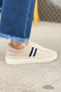 Marcus Slip On Platform Sneakers - Clay