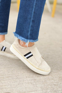Marcus Slip On Platform Sneakers - Clay
