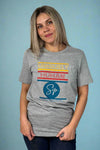 'Uniquely Human' Grey Sip T-Shirt