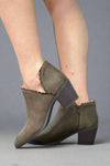 Tessa Bootie - Olive
