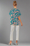 Casual Print Top - Teal