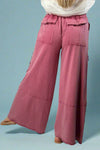 Casual Cargo Pants - Cherry Blossom