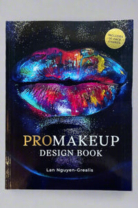 The cover of ProMakeup Design Book by Lan Nguyen-Grealis.