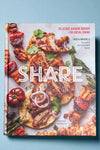 The cover of Share: Delicious Sharing Boards For Social Dining, a cookbook by Theo A. Michaels.