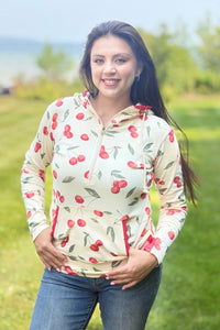 Half Zip Sweatshirt - Cherry On Top