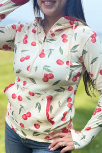 Half Zip Sweatshirt - Cherry On Top