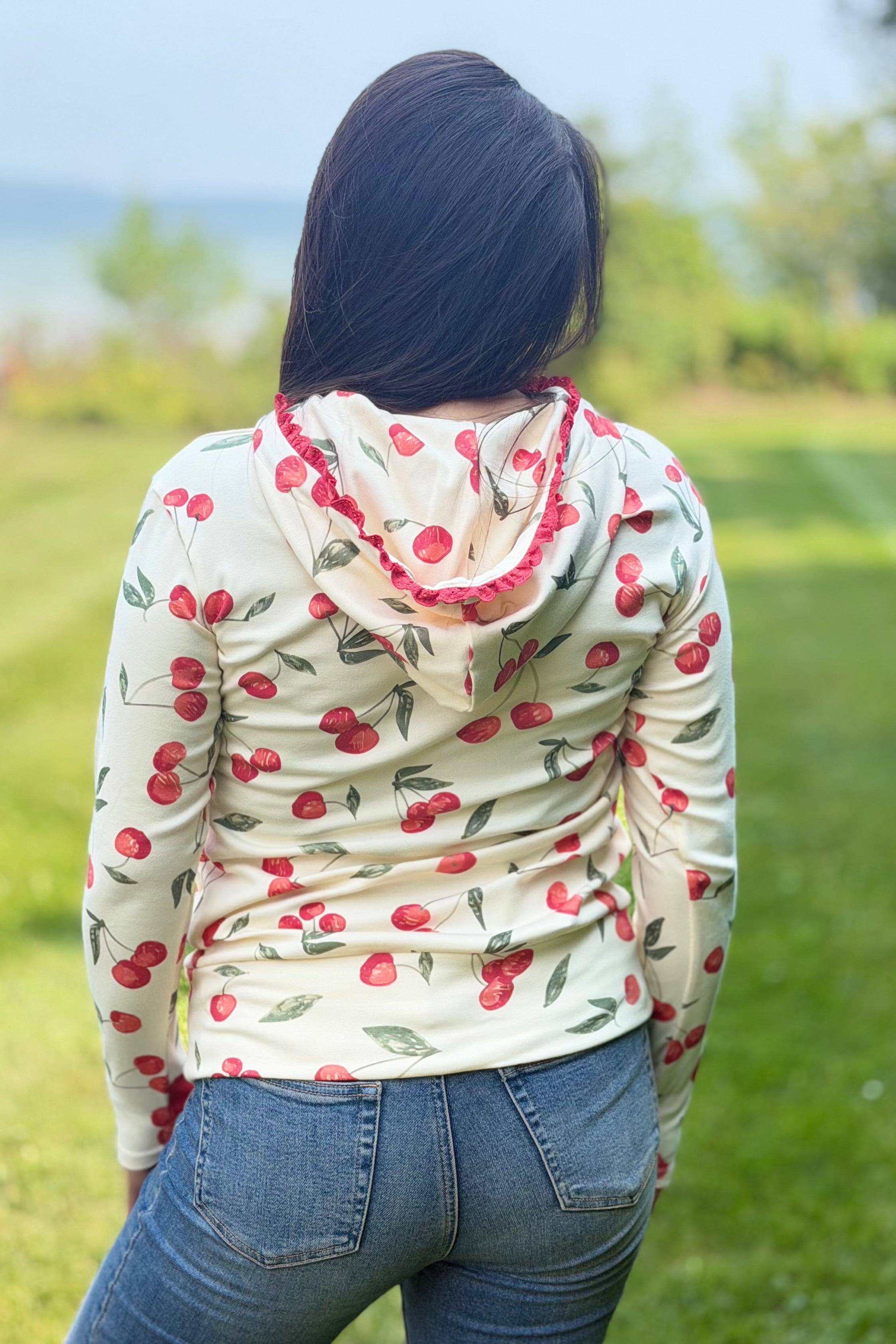 Half Zip Sweatshirt - Cherry On Top