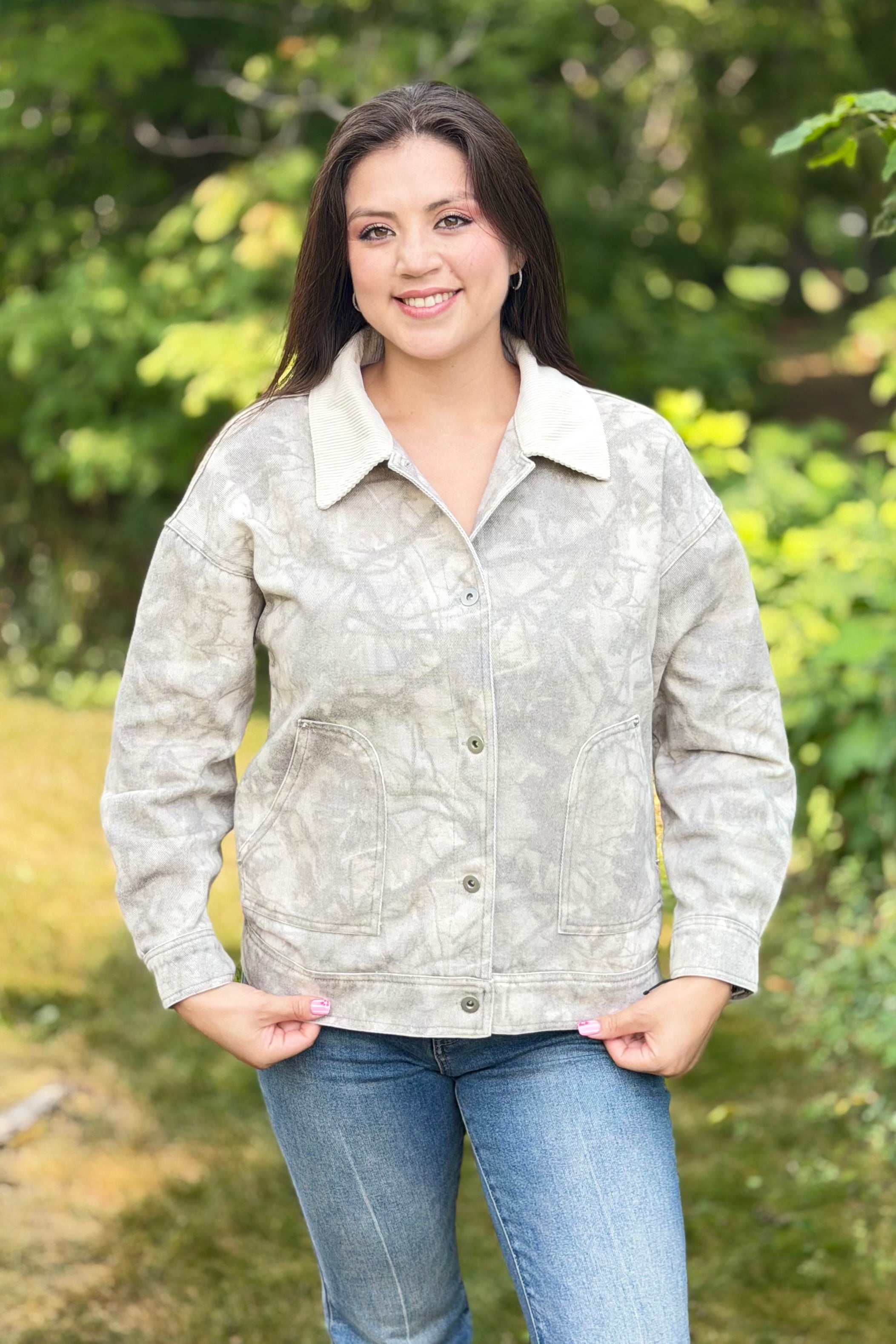 Western Animal Jacket - Camo