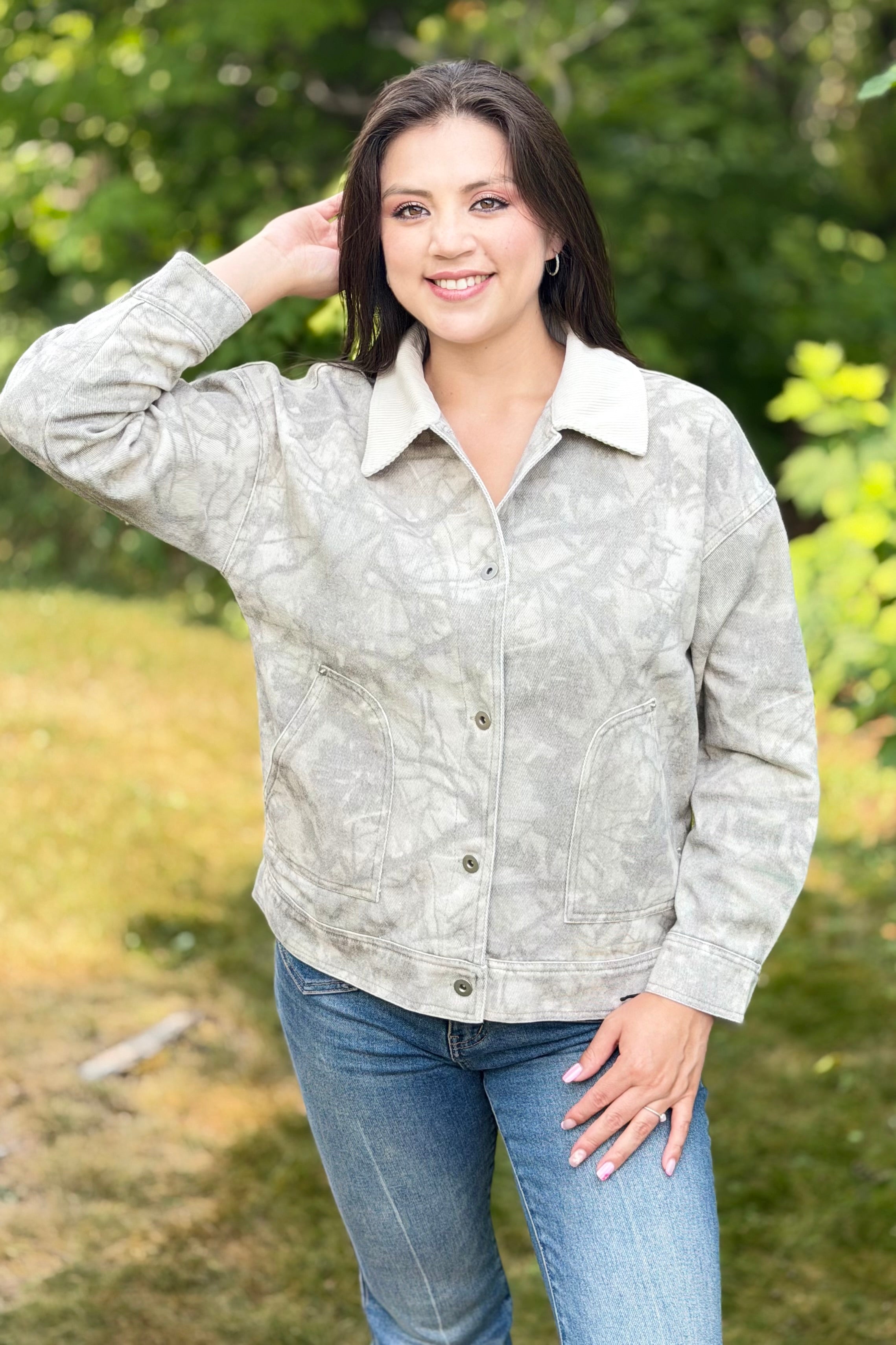 Western Animal Jacket - Camo