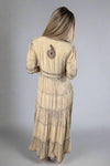 Boho Breeze Tiered Maxi Dress Latte