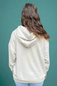 Essential Zip Up Hoodie - Smokey Taupe