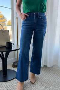 Tummy Control Mid Rise Wide Leg Jeans L11