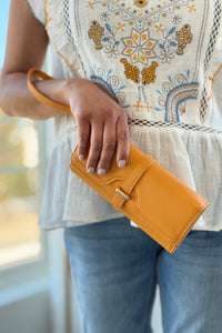 Taylor Wallet - Mustard