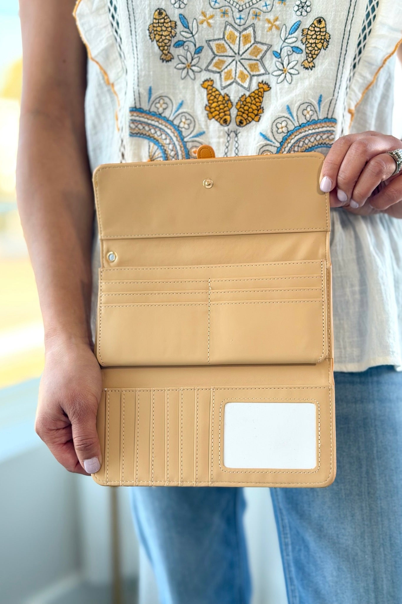 Taylor Wallet - Mustard