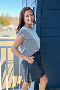 Timber Skirt - Vintage Black