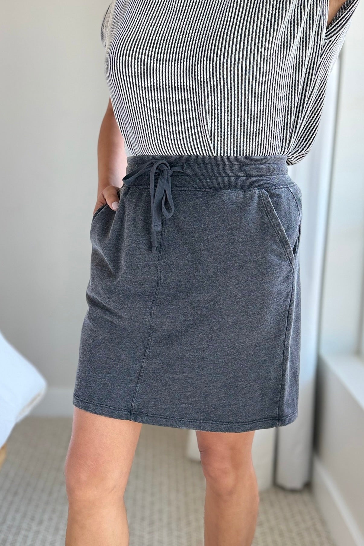 Timber Skirt - Vintage Black