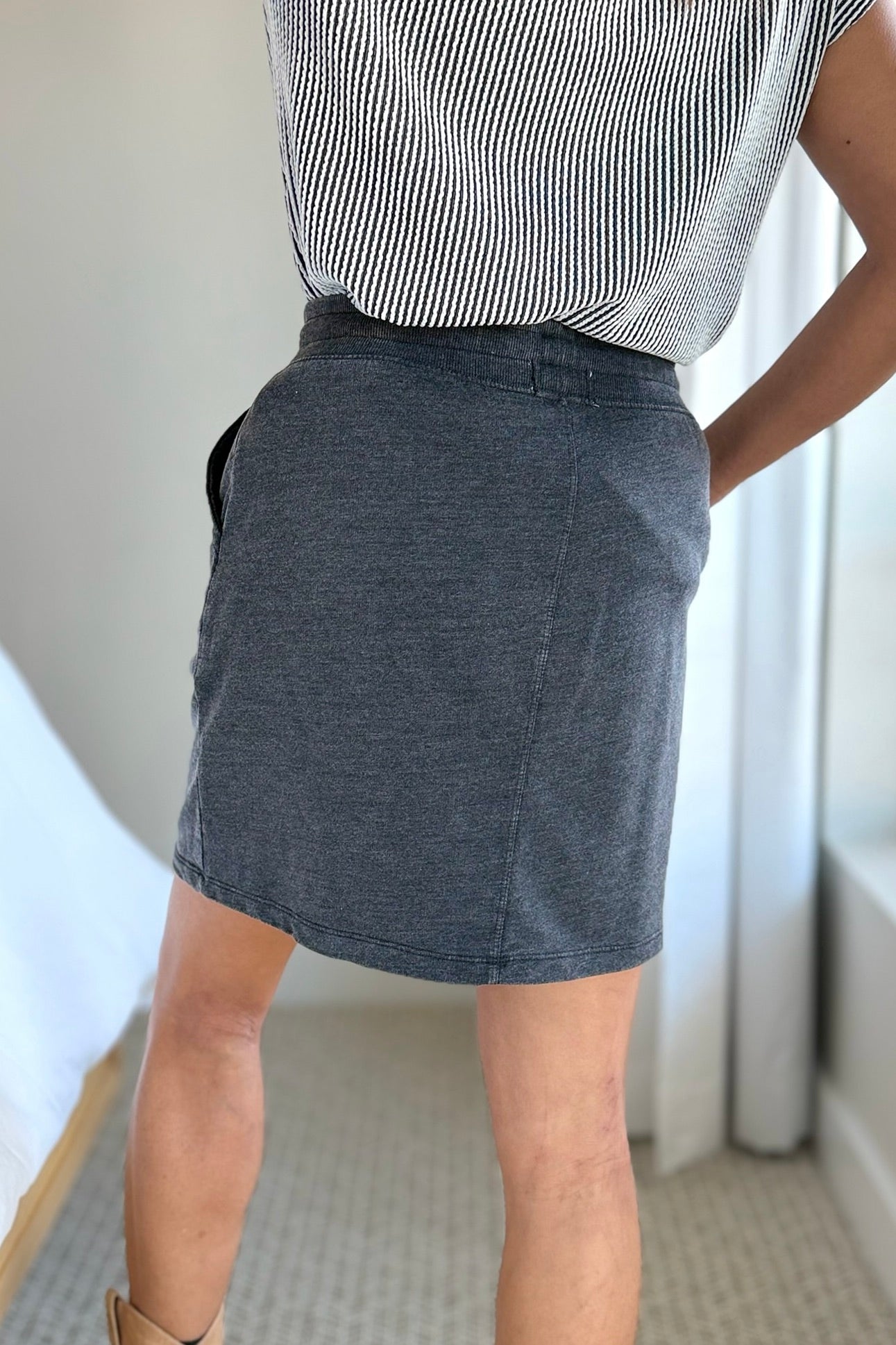Timber Skirt - Vintage Black
