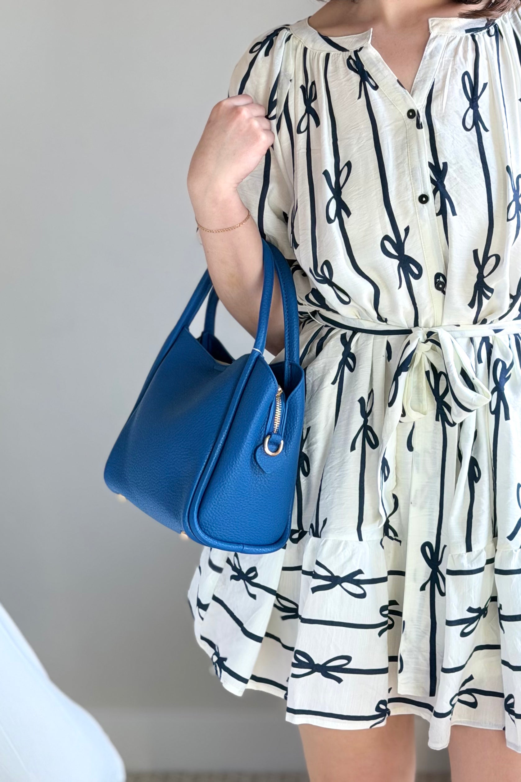 Clara Satchel/Crossbody Bag - Royal Blue