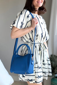 Clara Satchel/Crossbody Bag - Royal Blue