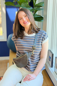 Shiloh Sling/Belt Bag - Charcoal