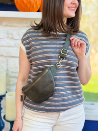 Shiloh Sling/Belt Bag - Charcoal