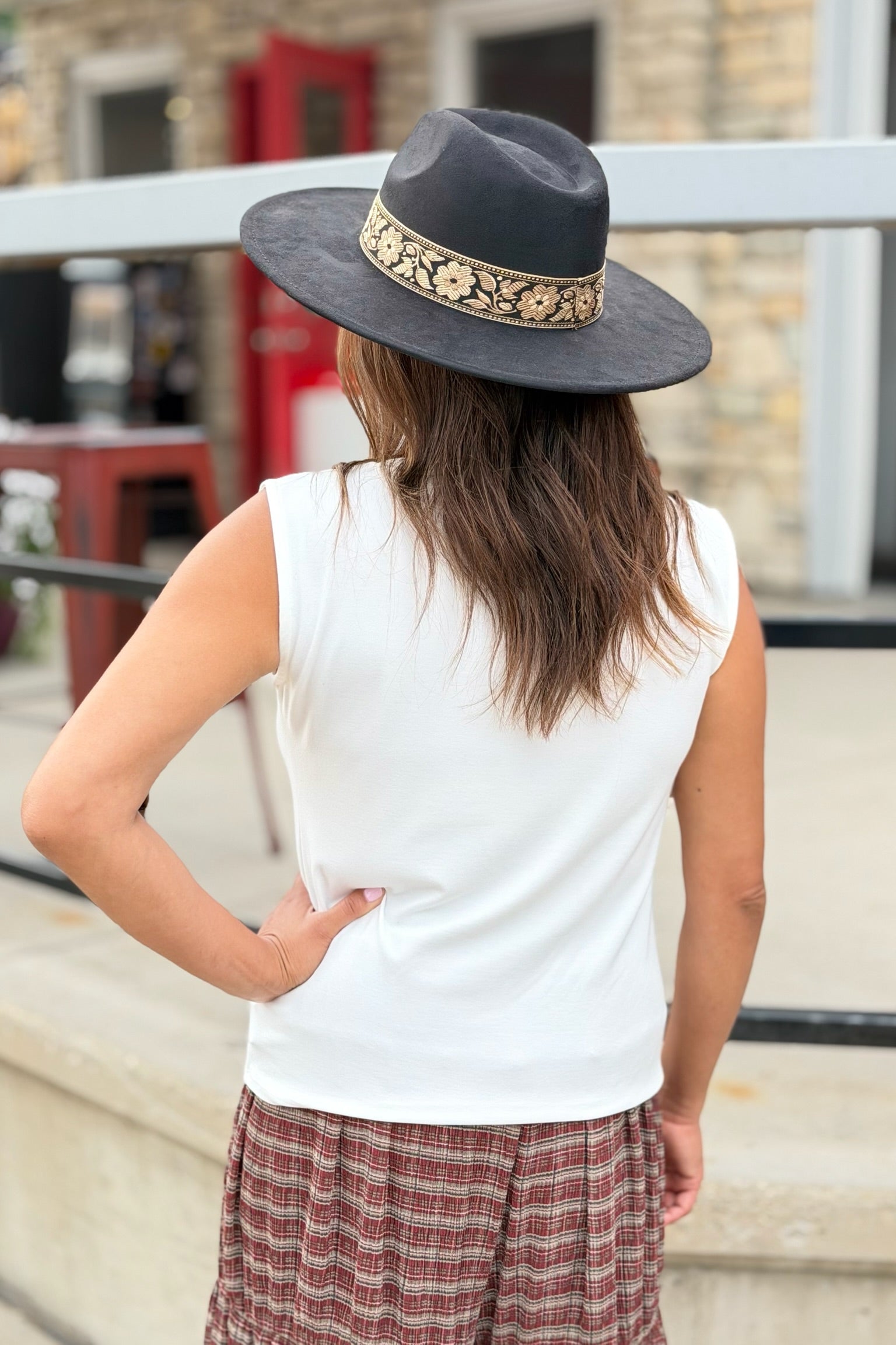 Classic Solid Sleeveless Tank - Off White