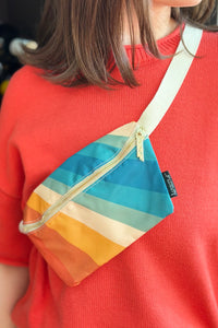Fanny Pack / Sling Bag - Retro Rainbow