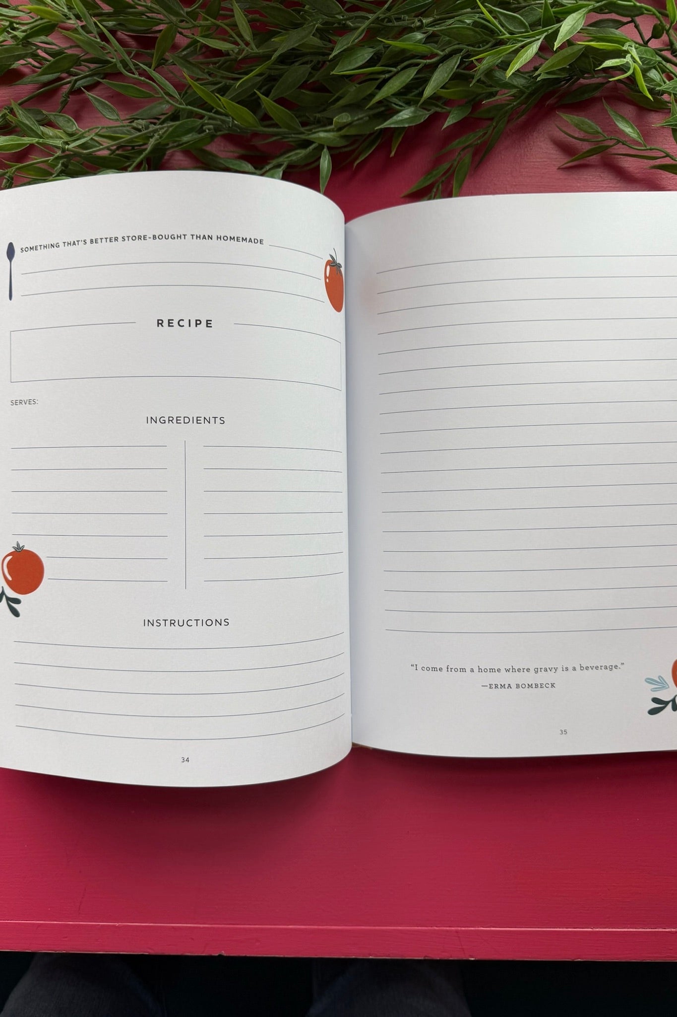 Grandmother's Recipe Journal