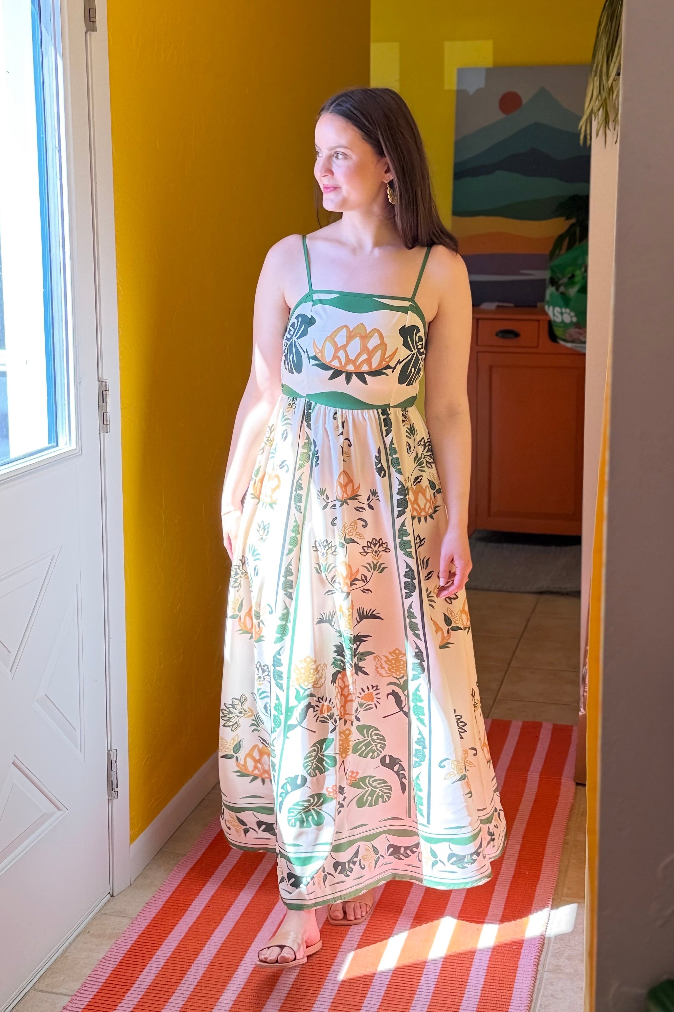 Summertime Maxi Dress - Yellow