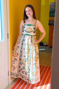 Summertime Maxi Dress - Yellow