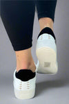 Shauna Sneaker - Black + White