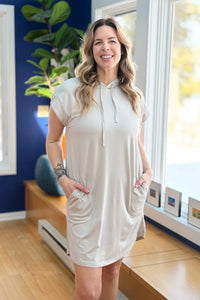 Marlena Dress - Light Grey