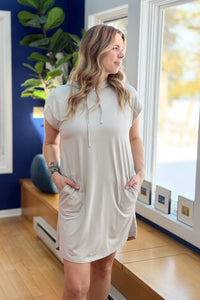 Marlena Dress - Light Grey