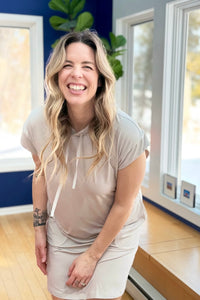 Marlena Dress - Light Grey