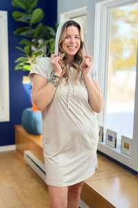 Marlena Dress - Light Grey