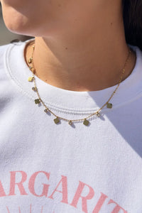 Dainty Clover Gold Necklace