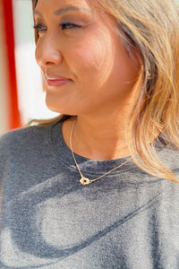 Flower Toggle Necklace