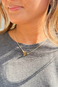 Flower Toggle Necklace