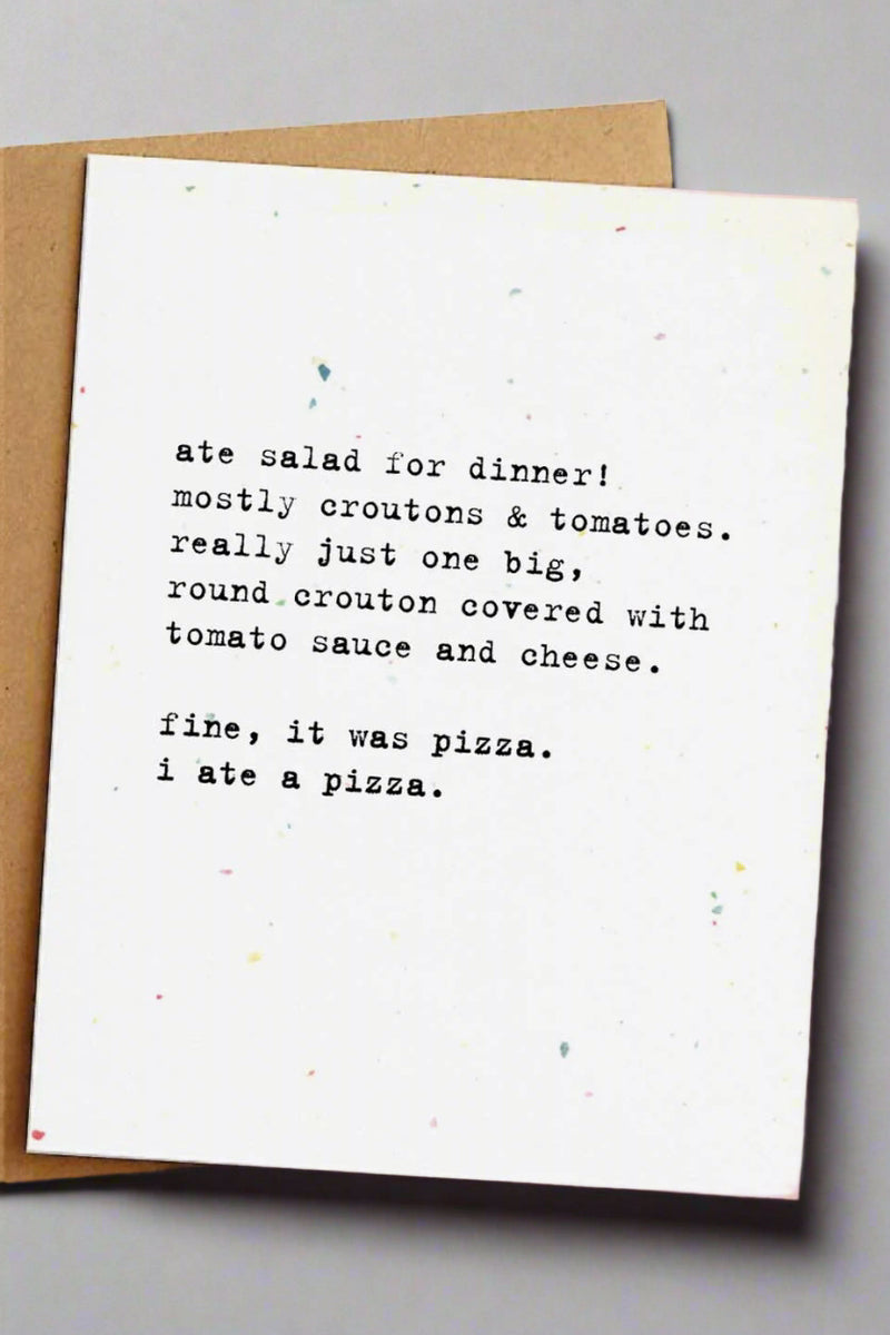 Funny - Pizza Salad