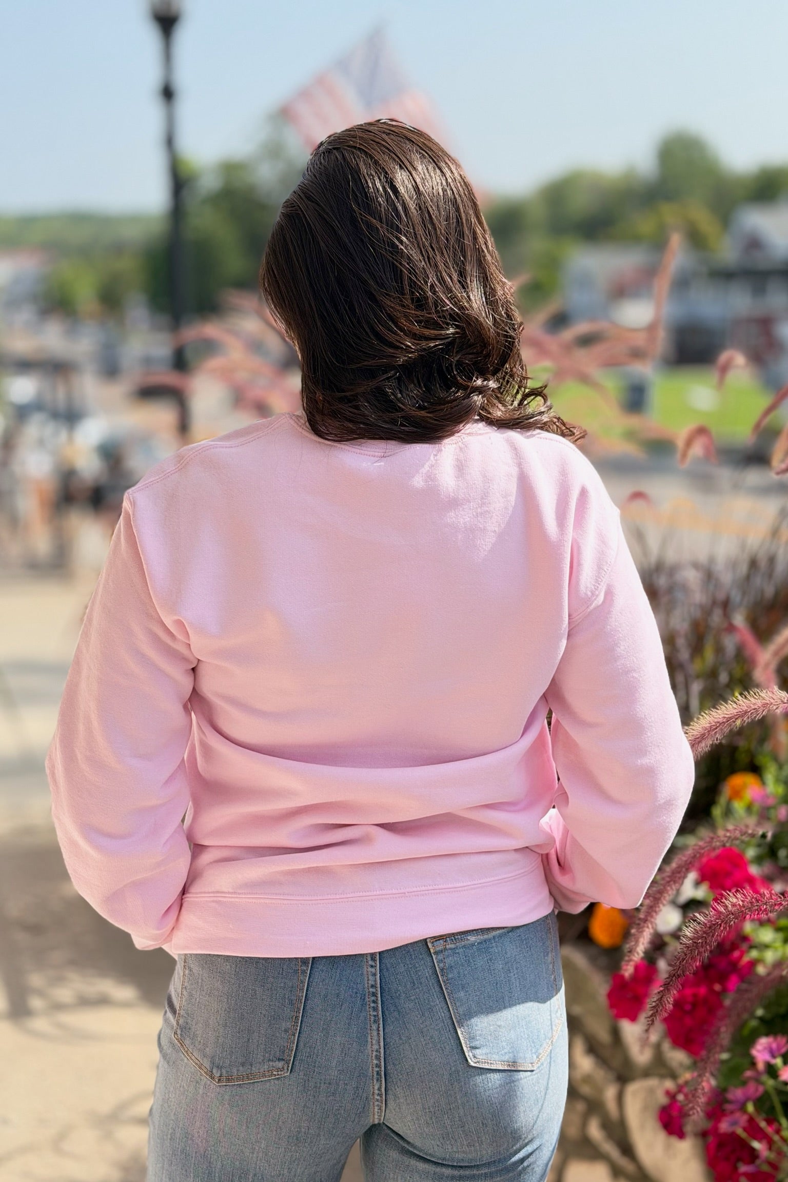 Gardening Sweatshirt - Pink