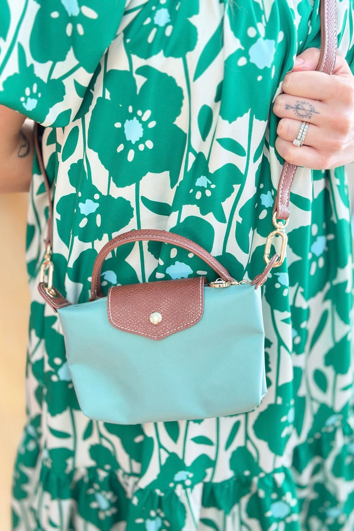 Penny Nylon Mini Crossbody Bag